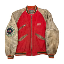 Load image into Gallery viewer, Vintage Red Flag Mission Squadron ‘58 Royal Air Command Varsity Jacket - M
