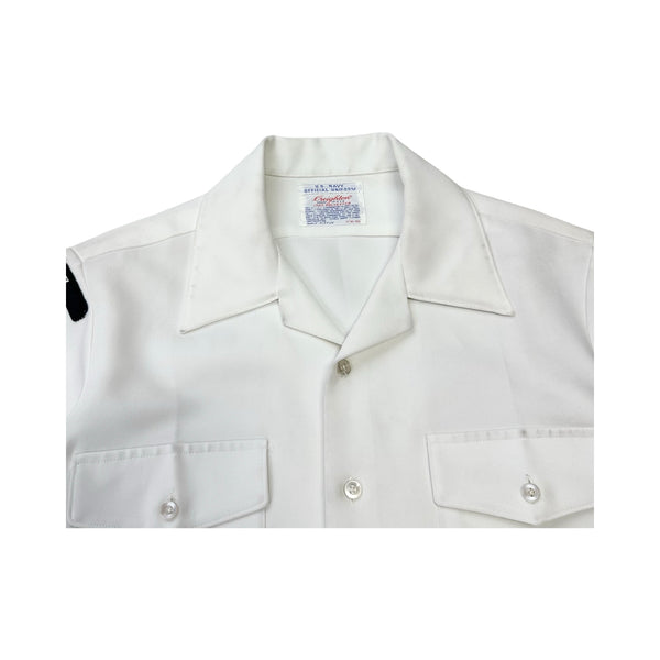 Vintage U.S. Navy Button Up Shirt - XL