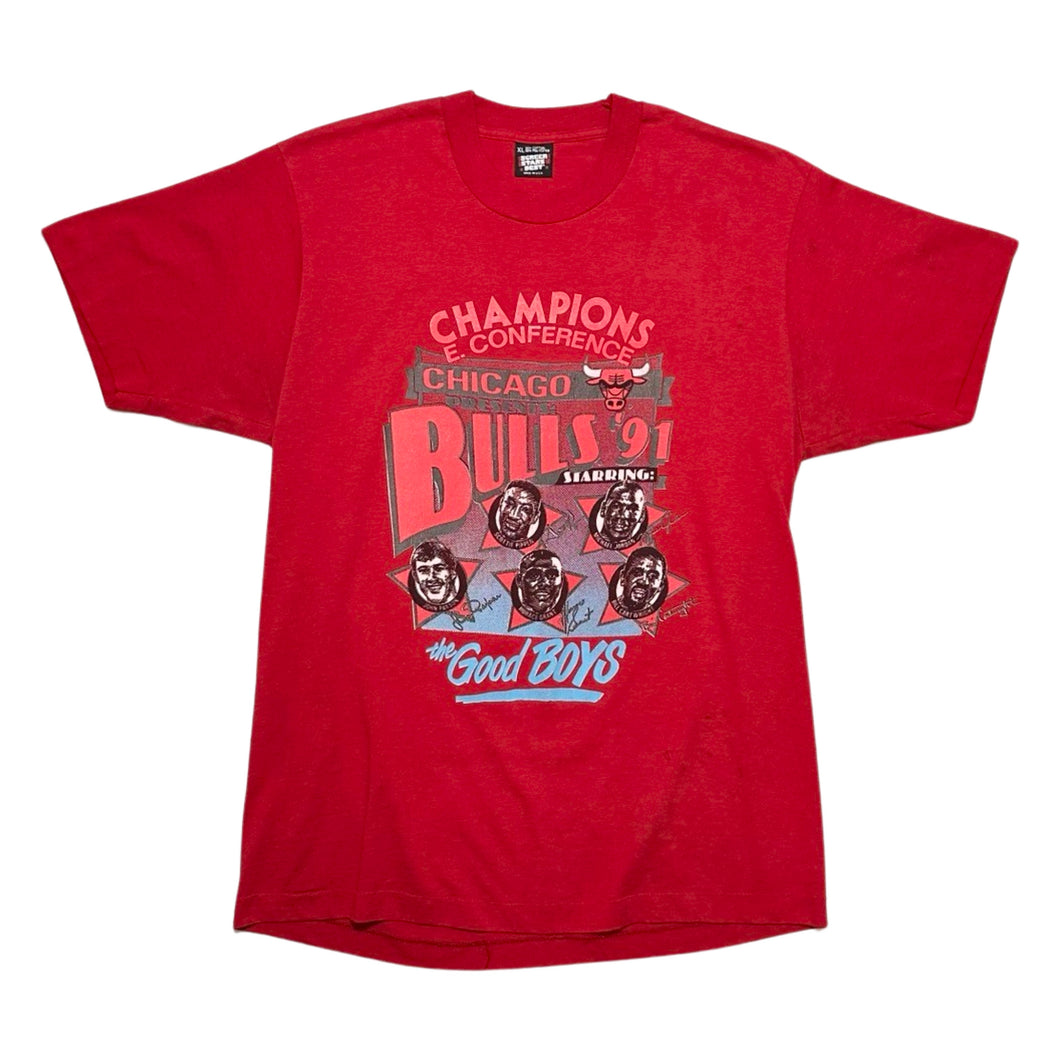 Vintage 1991 Chicago Bulls ‘The Good Boys’ Tee - XL