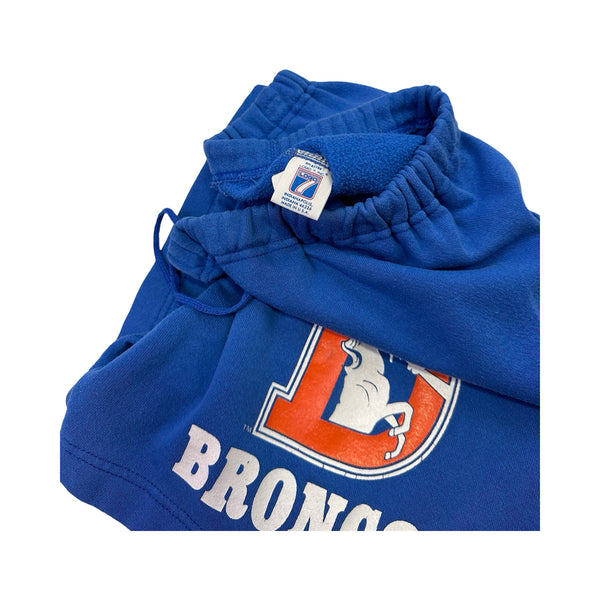 Vintage Broncos Logo 7 Shorts - L