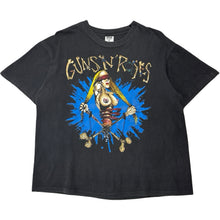 Load image into Gallery viewer, Vintage 1992 Guns N Roses ‘Pretty Tied Up’ European Tour Tee - XL
