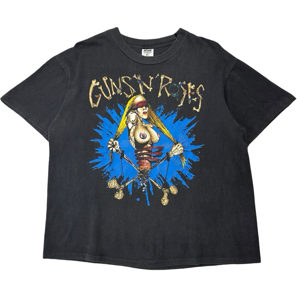 Vintage 1992 Guns N Roses ‘Pretty Tied Up’ European Tour Tee - XL