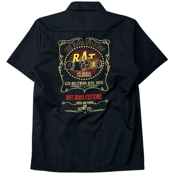 Embroidered 'Rat' True Blood Speed Shop Shirt - S