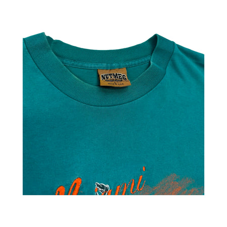 Vintage Miami Dolphins Locker Room Tee - L