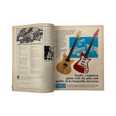 Vintage 1982 Guitar Player Magazine