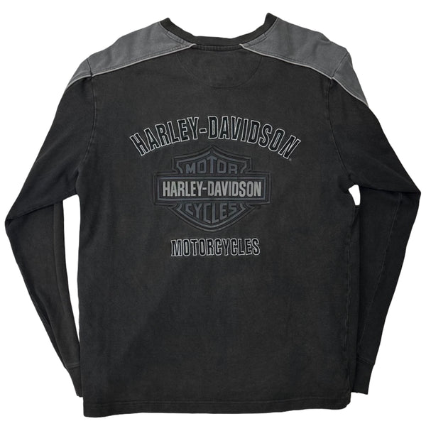 Vintage Harley-Davidson Embroidered Long Sleeve - M