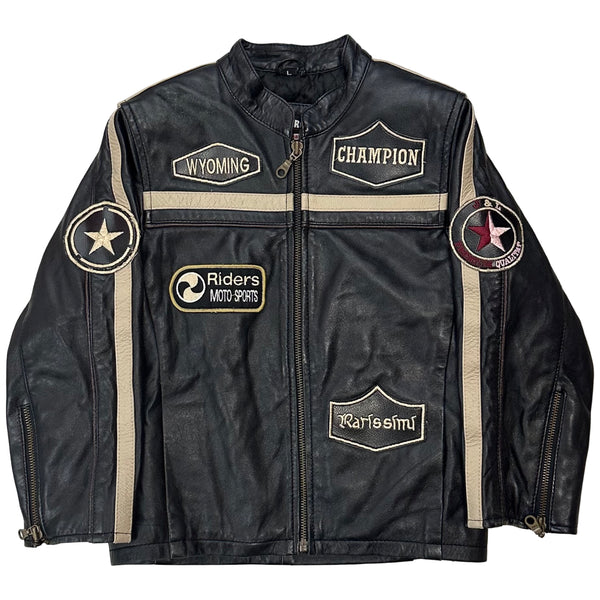 Rough Riders Leather Jacket - Kids L