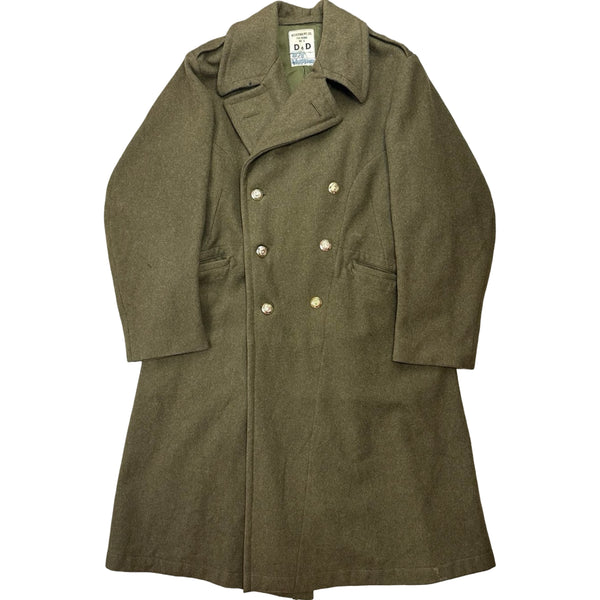 Vintage 1966 Military Wool Coat - L