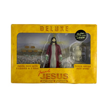 Load image into Gallery viewer, 2005 Miracle Jesus Action Figure Deluxe w/ Glow-In-The-Dark Hands!
