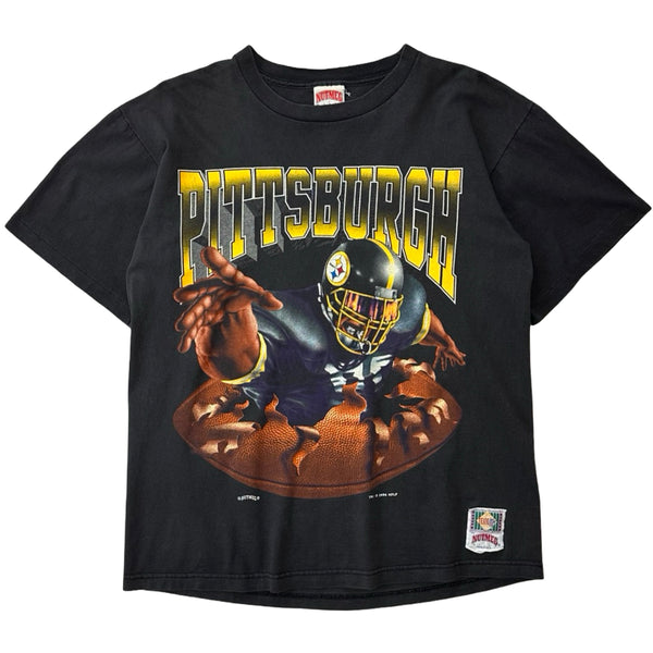 Vintage 1994 Pittsburgh Steelers Smash Through Tee - L