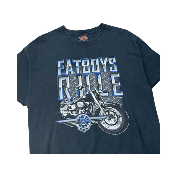 Harley-Davidson ‘Fat Boys Rule’ Tee - L