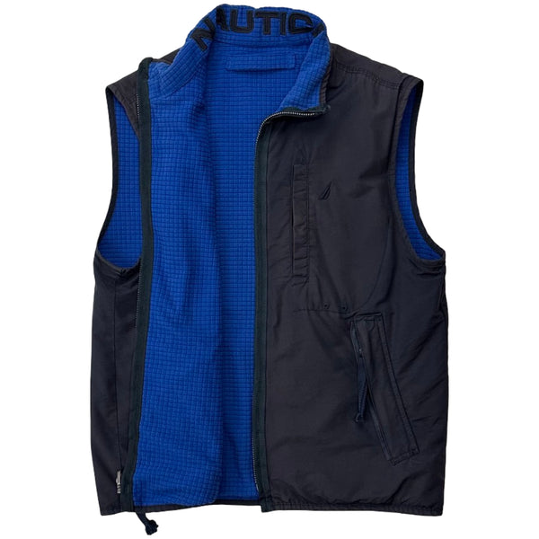 Vintage Reversible Nautica Vest - S
