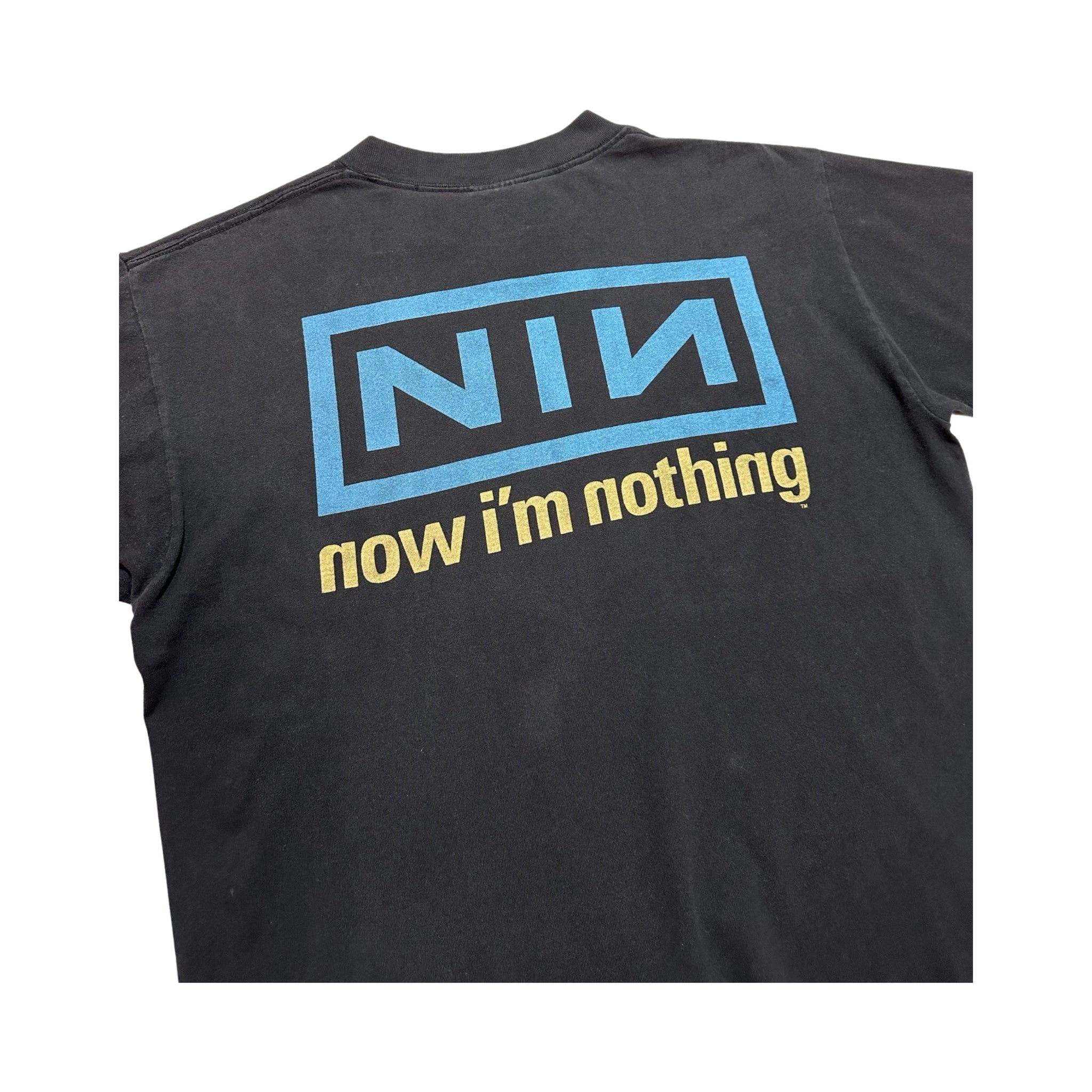 nine inch nails: now i'm nothing Tシャツ Vintage Nine Inch Nails 'Now I'm Nothing' Tee - L