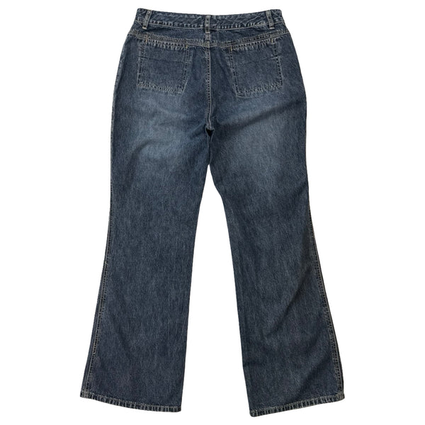 Vintage Contrast Jeans - 34 x 31