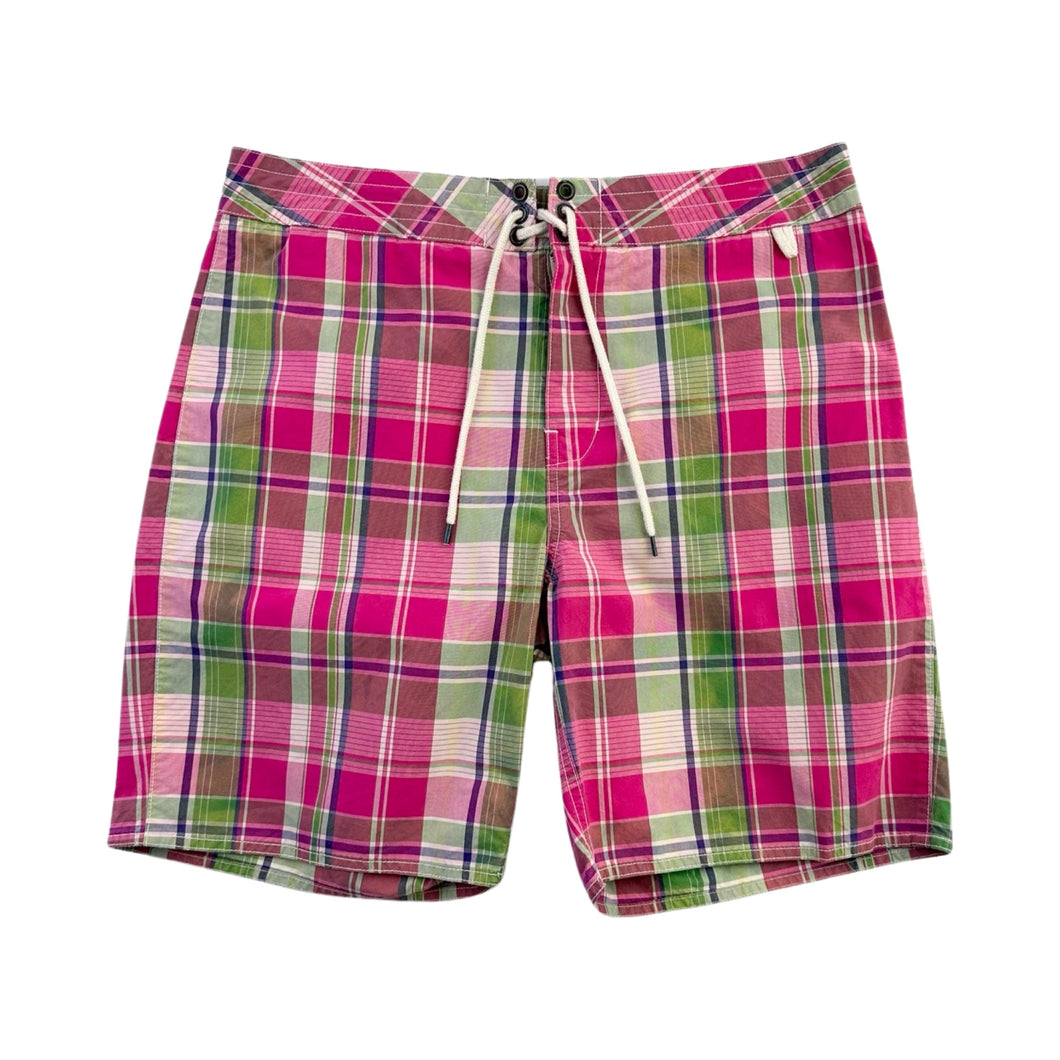 Vintage Polo by Ralph Lauren Plaid Swim Shorts - 34