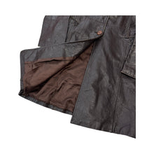 Load image into Gallery viewer, Vintage Leather Coat - S
