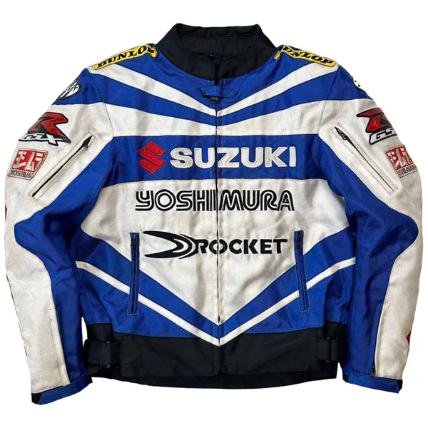 Vintage Joe Rocket Suzuki Motorcycle Racing Jacket - L
