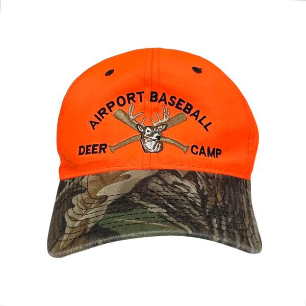 Airport Baseball Deer Camp Realtree Brim Cap
