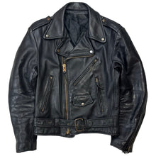 Load image into Gallery viewer, Vintage Leather Biker Jacket - S
