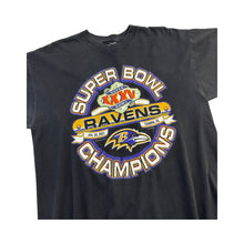 Load image into Gallery viewer, Vintage 2001 Ravens Super Bowl Champions Tee - XL

