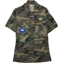 Load image into Gallery viewer, Vintage Korean Camo Military Shirt - S
