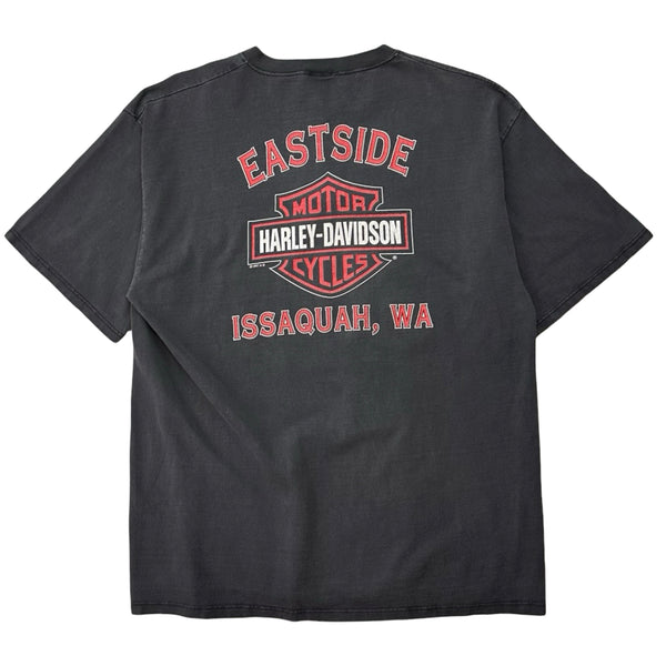 Vintage 1997 Harley-Davidson Eastside Issaquah, WA Tee - L