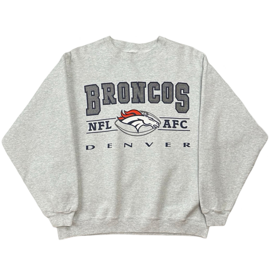 Vintage Denver Broncos Crew Neck - L