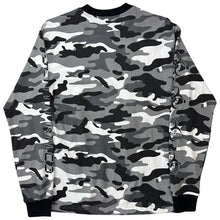 Load image into Gallery viewer, Death Rites &#39;Urban Discipline&#39; Snow Camo L/S T-Shirt - M
