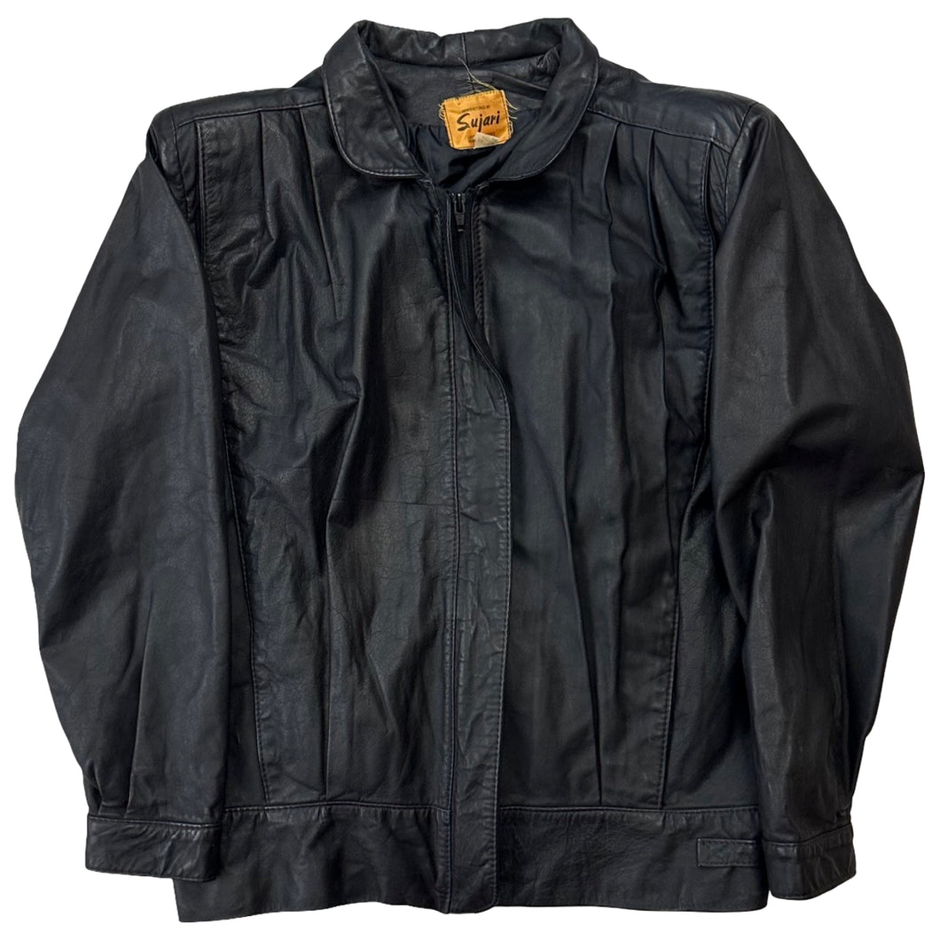 Vintage Sujari Leather Jacket - M