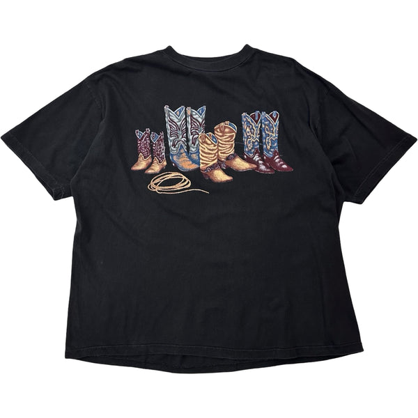 Vintage Cowboy Boots Tee - XL