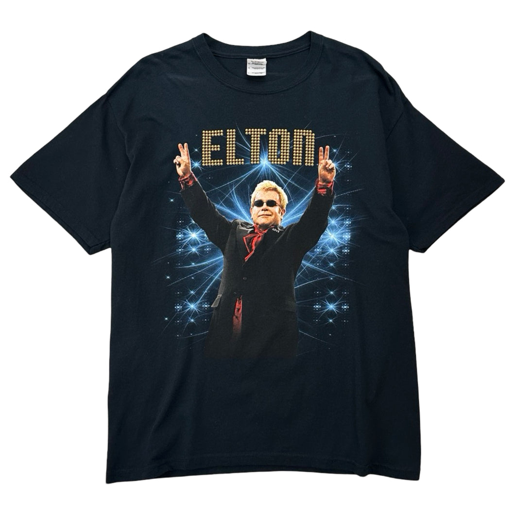 2012 Elton John Rocket Man Tour Tee - L