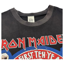 Load image into Gallery viewer, Vintage 1990 Iron Maiden ‘The First Ten Years’ Tee - L
