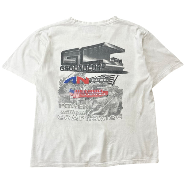 Vintage Groundcorp ‘Power Without Compromise’ Tee - L