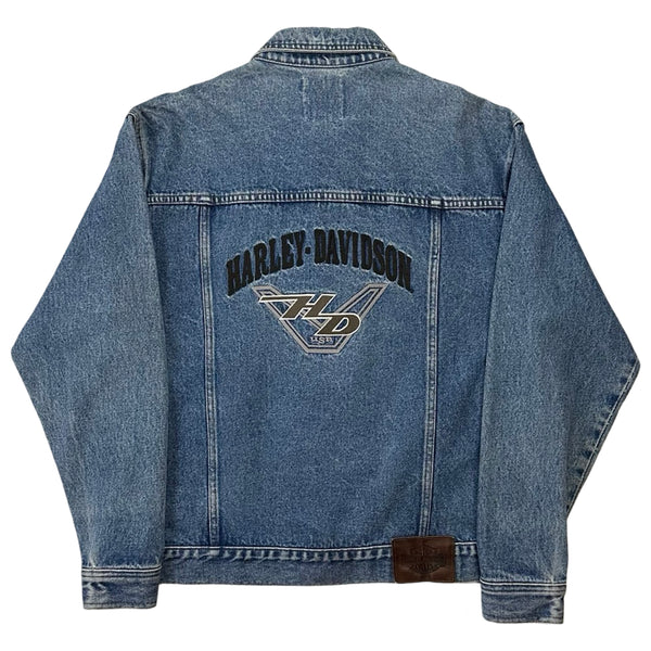 Vintage Harley-Davidson Denim Jacket - L
