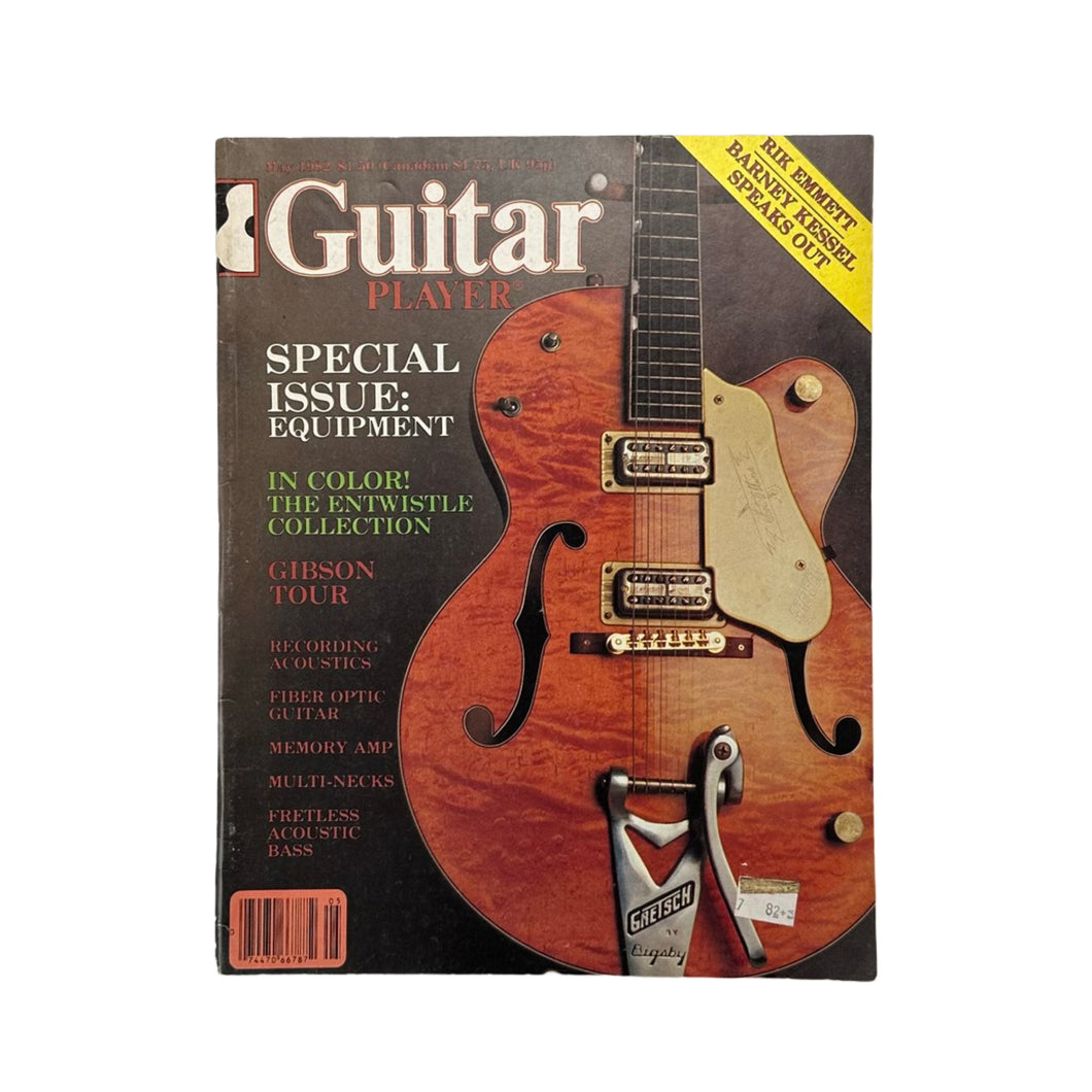 Vintage 1982 Guitar Player Magazine