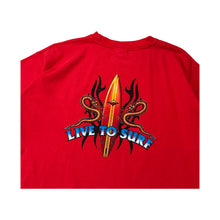 Load image into Gallery viewer, Vintage Live to Surf Tee - L
