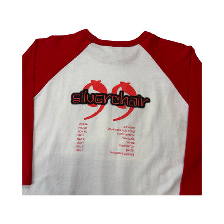 Vintage 1999 Silverchair 'You Are A Product Of Your Television' Raglan Tour Tee - M