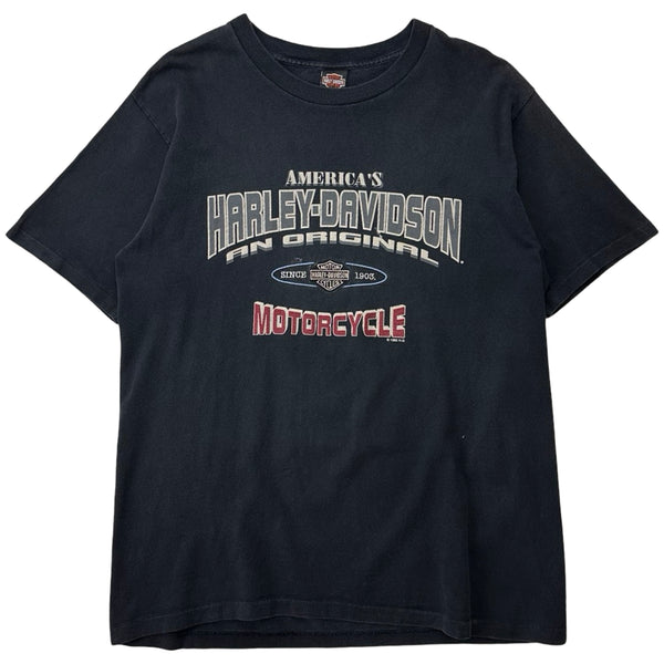 Vintage 1995 Harley-Davidson Illinois Berwyn, IL Tee - L