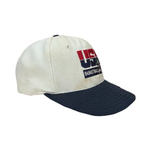 Load image into Gallery viewer, Vintage Embroidered USA Basketball Cap
