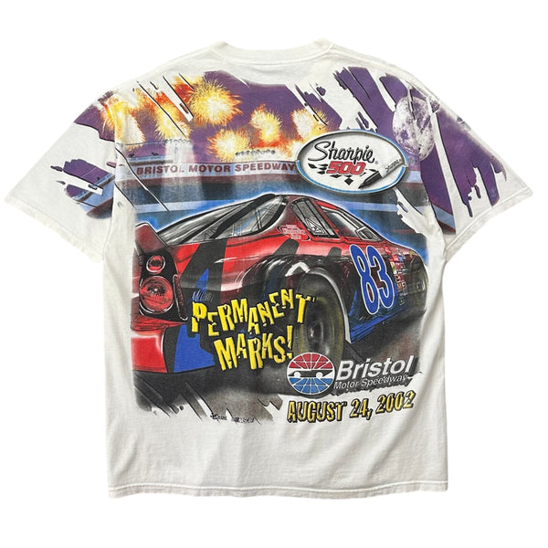 Vintage Bristol Motor Speedway ‘Racin’ The Way It Ought’a Be!’ NASCAR Tee - XL