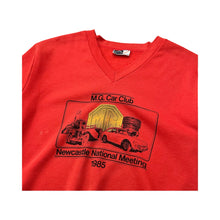Load image into Gallery viewer, Vintage 1985 MG Newcastle National Meeting Short Sleeve Sweatshirt - L
