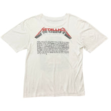 Load image into Gallery viewer, Vintage 1987 Metallica ‘Crash Course in Brain Surgery’ Tee - M / L
