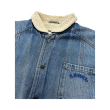 Load image into Gallery viewer, Vintage Camel Denim Jacket - XL
