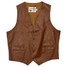 Load image into Gallery viewer, Vintage Sears Leather Vest - L
