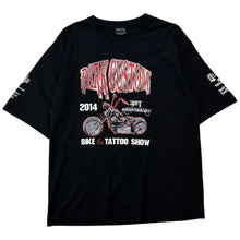 Load image into Gallery viewer, 2014 Park Custom Bike &amp; Tattoo Tee - L

