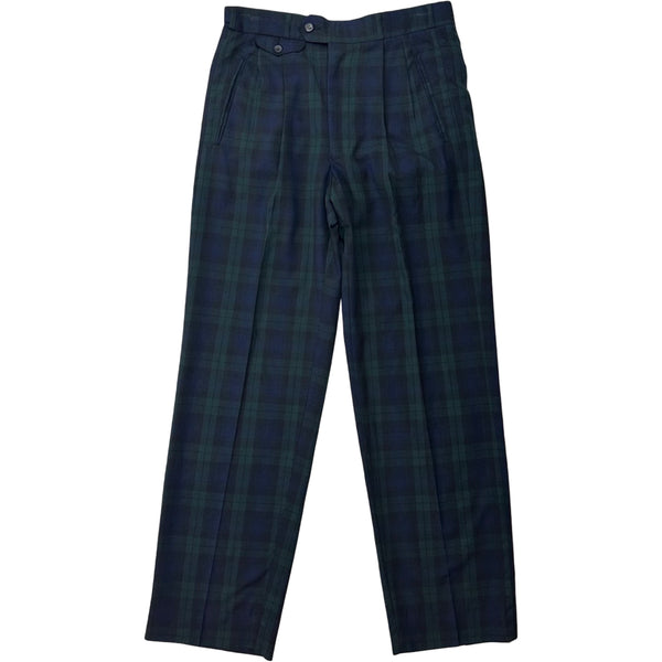 Vintage Plaid Trousers - 32 x 31