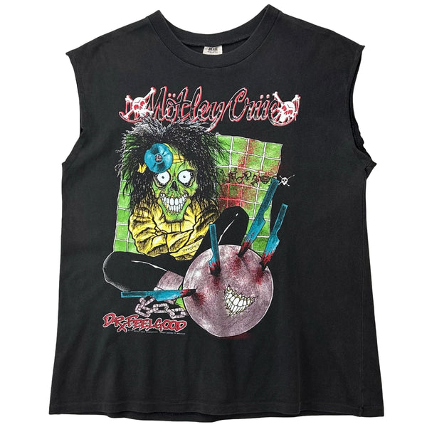 Vintage 1989 Mötley Crüe Dr. Feelgood Tee - L
