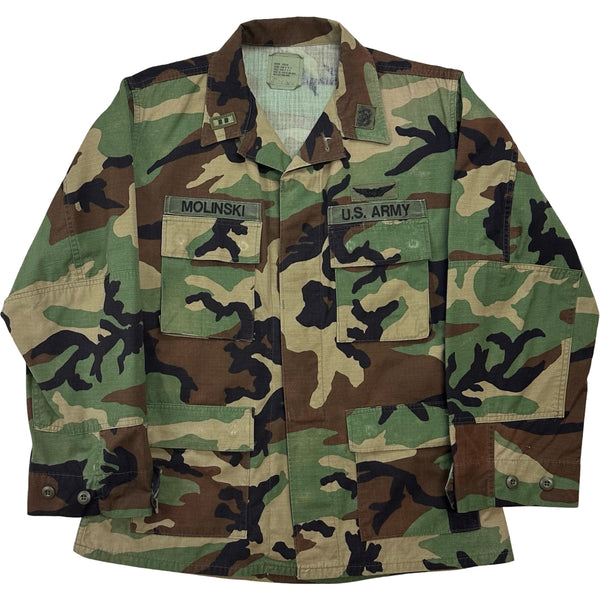 Vintage Camo Military Jacket - M