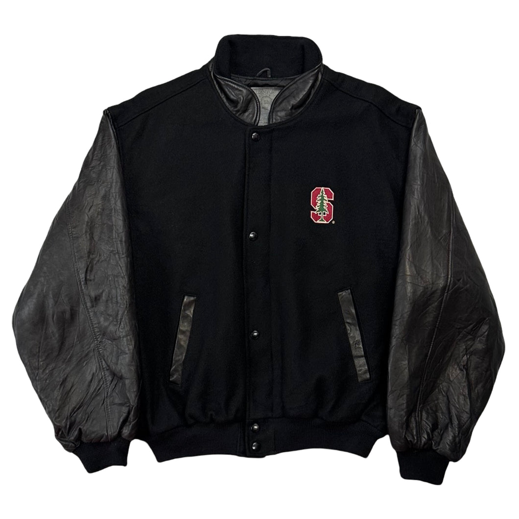 Vintage Stanford Gear Varsity Jacket - L