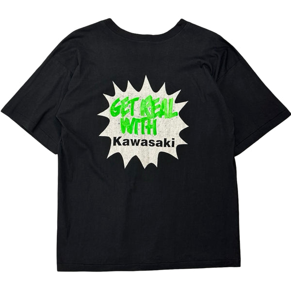 Vintage Kawasaki Newcastle ‘Get Real’ Tee - XL